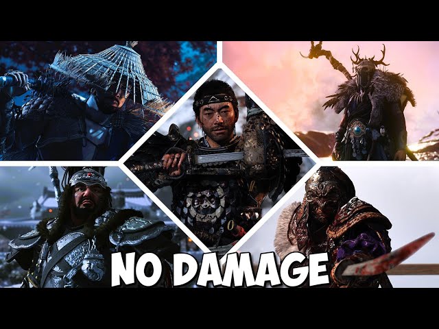 Ghost of Tsushima :➤ ALL BOSSES & DLC + Ending [ NO DAMAGE,  Lethal Difficulty, 4K60ᶠᵖˢ UHD]