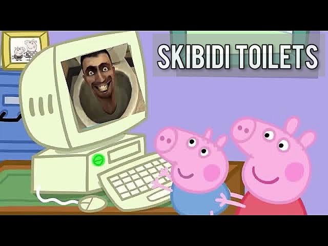 Skibidi Toilet in Peppa Pig series/ Compilation with subtitles