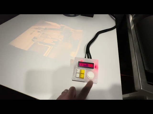 DIY Darkroom Timer Demo - RP2040 Adafruit Neokeys - Mechanical Keyboard Switches