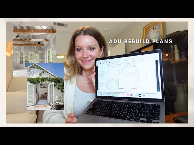 VLOG: our guest-house rebuild plans, declutter with me + weekday in my life!