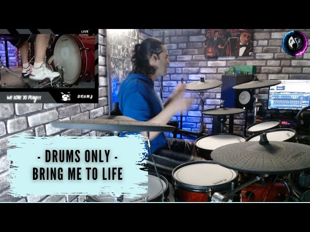 #2 Drums Only @ 95 bpm | Bring Me To Life |