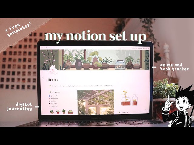 how i stay productive and organized (notion tour + free templates)
