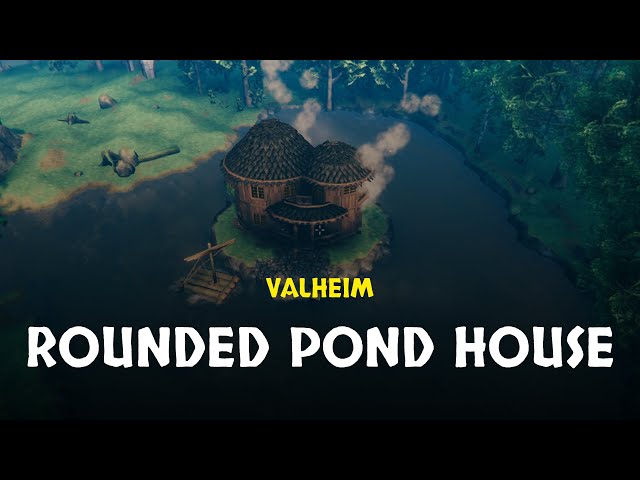 Valheim: Rounded Pond House