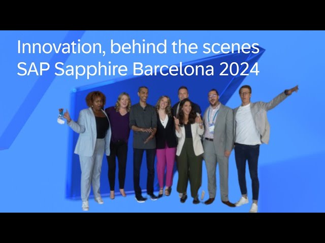 A Peek Behind the Scenes: SAP's Innovations Keynote at SAP Sapphire Barcelona 2024