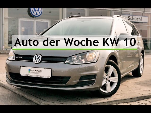 VW Golf Variant 1.4 TGI DSG Erdgas Gebrauchtwagen - das Auto der Woche KW 10