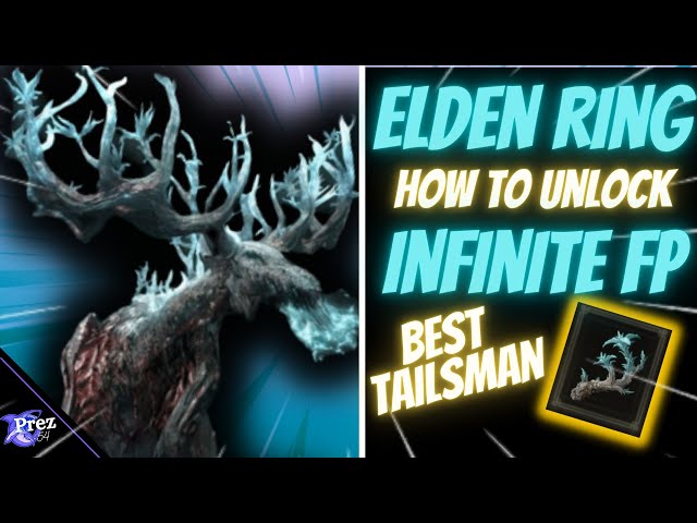 Elden Ring - How To Get Infinite FP! | Best Tailsman MUST USE...