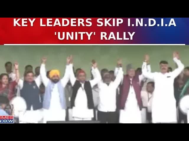 I.N.D.I.A. Bloc 'Unity' Rally In Ranchi: Key Leaders From Rahul To Uddhav Still Missing