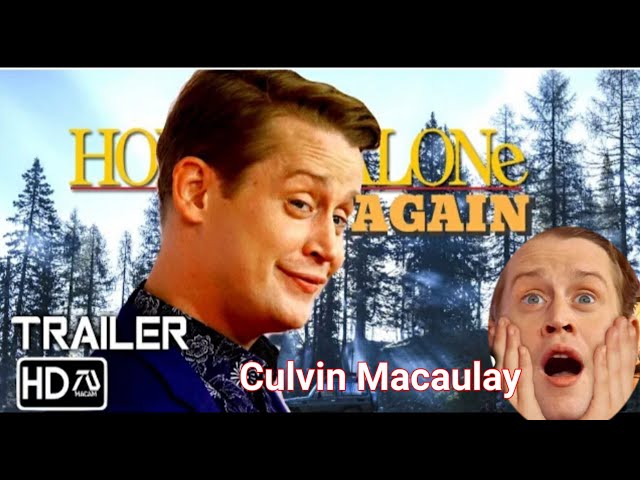 HOME ALONE-AGAIN CHRISTMAS REUNION  | 2021 Movie Trailer parody | Culvin Macaulay Christmas movie