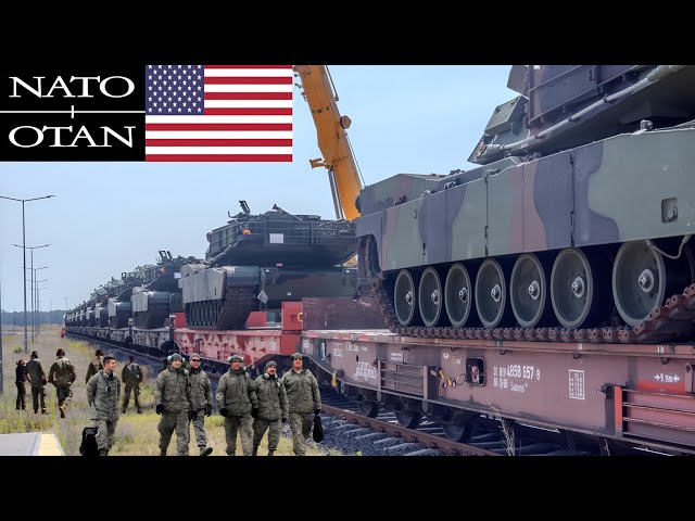 Russian Troops Panic: hundreds of thousands of tanks and NATO Combat Vehicles arrive in Ukraine