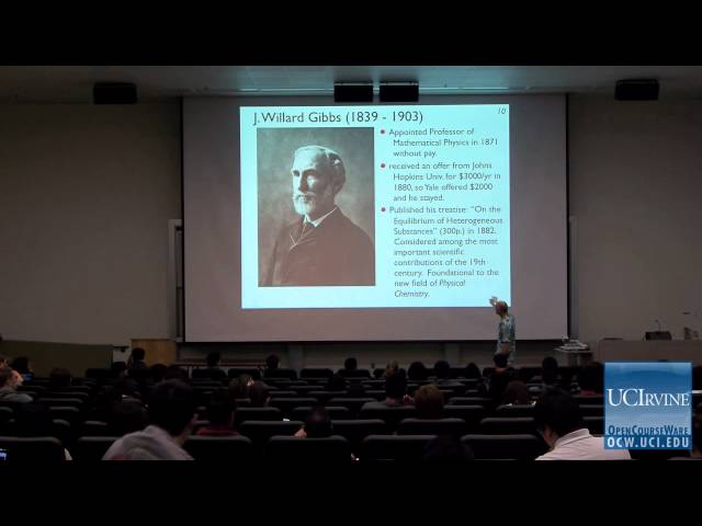 Thermodynamics and Chemical Dynamics 131C. Lecture 14. The Gibbs Energy.
