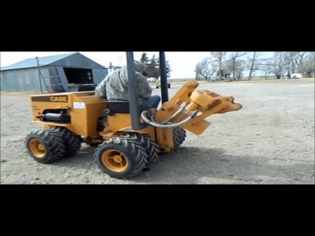 1996 Case Maxi Sneaker Series C articulated cable plow for sale | sold at auction March 26, 2015