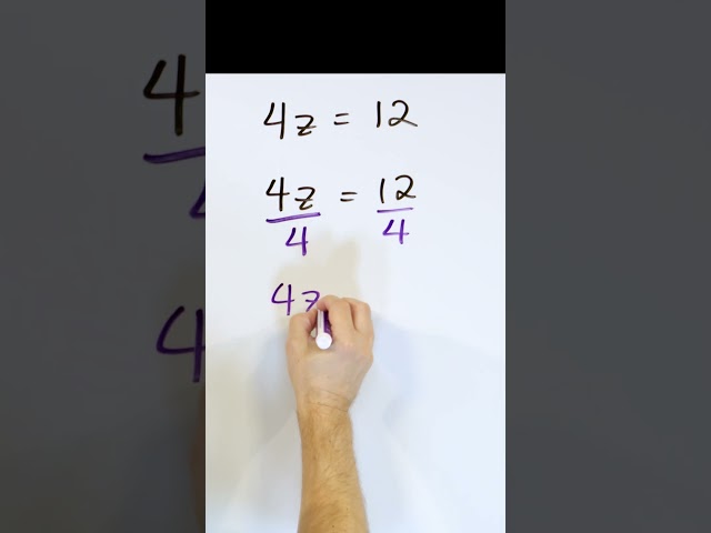 Simplifying Equations through Multiplication and Division