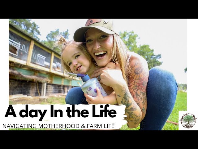 A day in the life (Navigating Motherhood & Farm Life) VLOG
