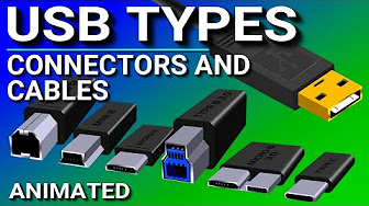 USB Ports, Cables, Types, & Connectors by PowerCert Animated Videos, ...