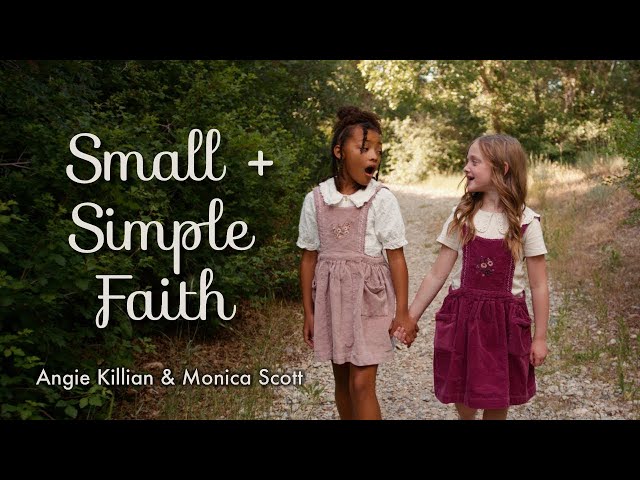 SMALL & SIMPLE FAITH - A New Christian Children's Song - 2023 #OfficialMusicVideo