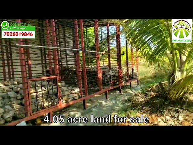 4.05 Acre land for sale.From BENGALURU 120KM.50lks per ACRE.WHATSP 7026019846 #farm#landforsale