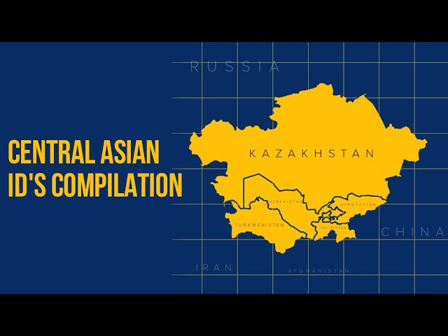 Central Asian TV ID's compilation