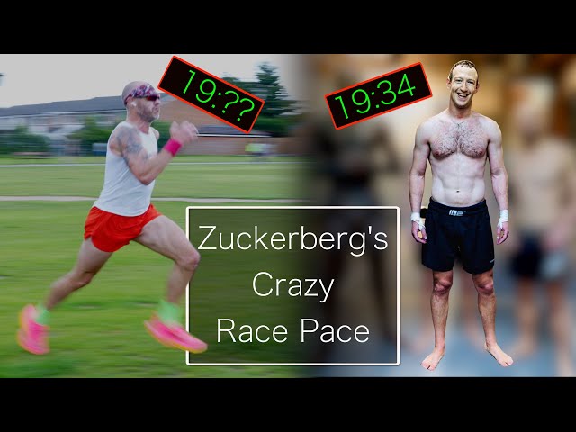 Just How Fast Can Mark Zuckerberg Run? | YouTuber Attempts Mr Facebook's Pace