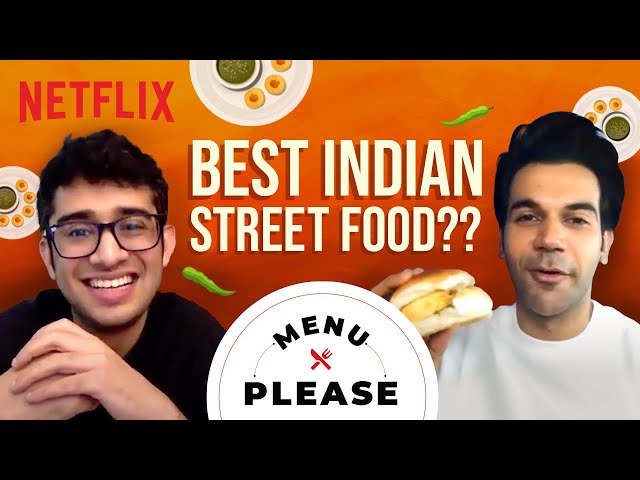 Mumbai vs Delhi Street Food with Rajkummar Rao & Akshay Nayar | Menu Please | Ludo | Netflix India