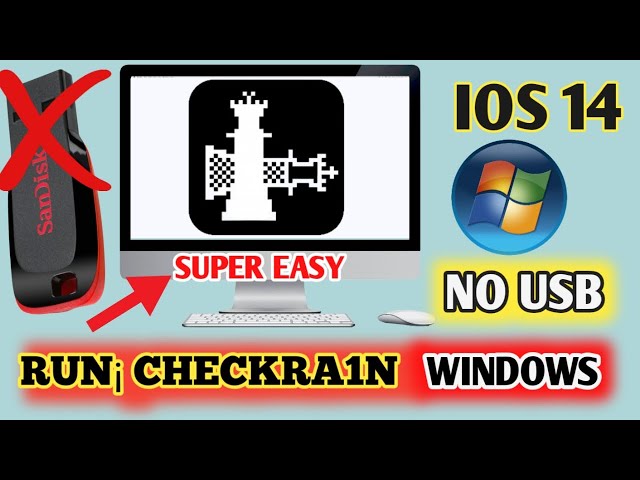 Run Checkra1n Without Usb On Windows Jailbreak IOS 14.2/14.3/13.7/12.4.8/12.5 Easy Way 2021