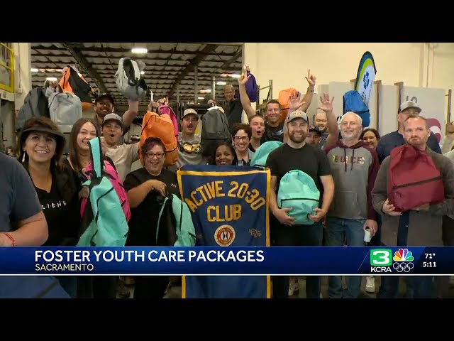 Active 20-30 Sacramento Packing Party for Children in Foster Care!