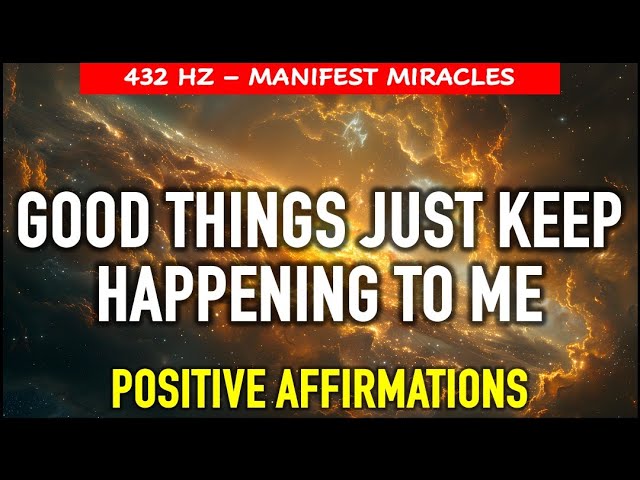 ✨ MANIFEST MIRACLES & BLESSINGS with these Positive Morning Affirmations #positiveaffirmations