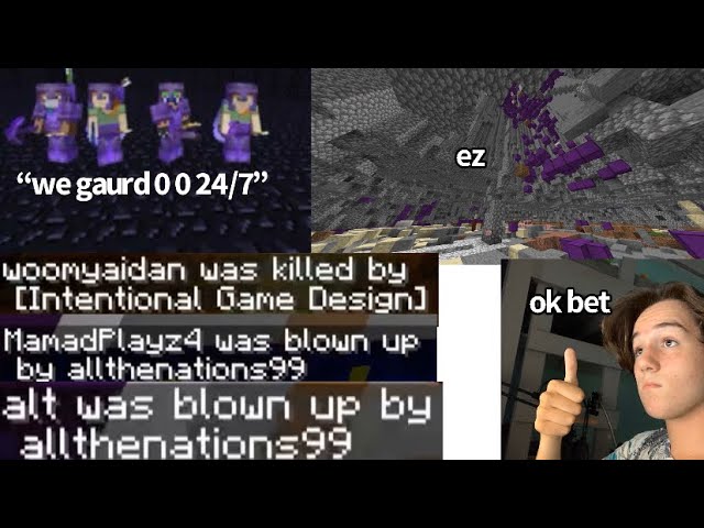 Destroying a group of larpers that doxxed me on a wannabe 2b2t