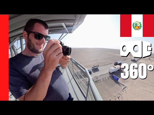 360° NAZCA LINE! PERU 🇵🇪 From the newest tower!
