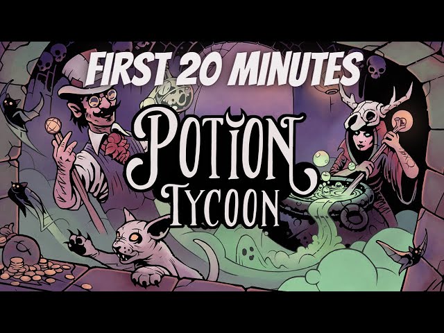 Potion Tycoon - First 20 Minutes Gameplay
