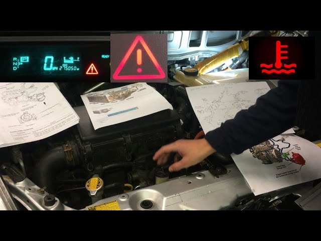 Red Triangle Of Death, High Temp Light, Coolant Overflowing To Reservoir | Prius Diagnosis & Causes