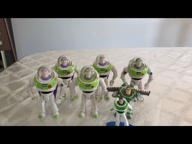 Toy Story Buzz Lightyear 1995 and 1996 Burger King Toys
