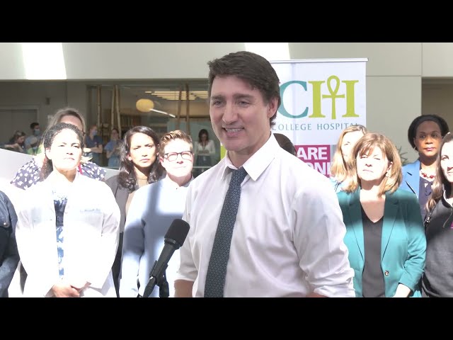 Prime Minister Justin Trudeau highlights Canada’s new Pharmacare Act