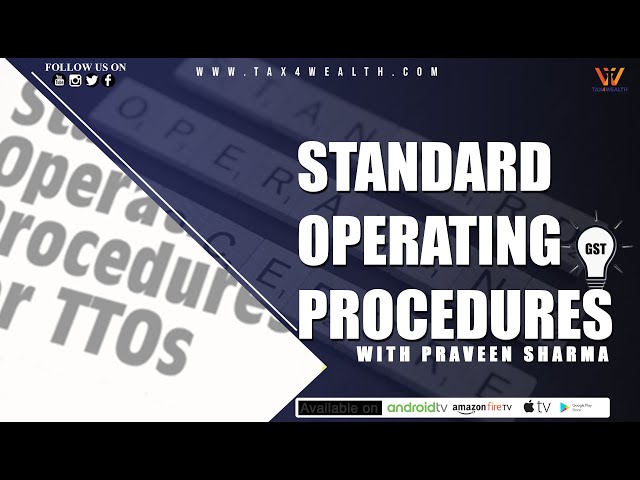 STANDARD OPERATING PROCEDURES for Non Filers of GST Return in Hindi