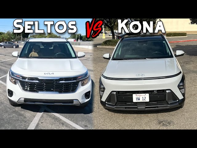 Hyundai Kona Vs. Kia Seltos -- Which Should You Buy??