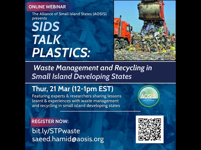 SIDS Talk Plastics Ep.9 - Waste Management & Recycling in SIDS