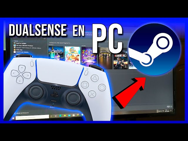 DualSense  en la PC: Configuración y Pruebas | Control PS5 en Steam | Jugamer