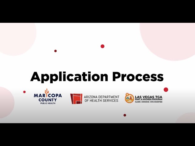 Ryan White Portal Application Process