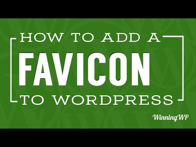 How To Set A Favicon In WordPress (Step by Step)
