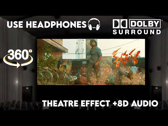 Krishnamma - Teaser ||Theatre Experience Dolby Atmos  Surround  sound  8D Audio  Sathya Dev, Athira