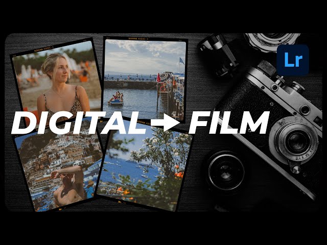 Giving Your DIGITAL Photos a FILM LOOK (+ FREE Film Halation Template)