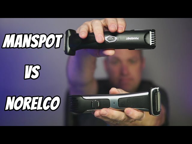 MANSPOT Body Trimmer vs Philips Norelco Bodygroom Series 7000 - Which is best?