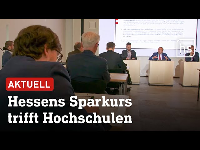 Hessen zahlt Hochschulen 30 Millionen weniger | hessenschau