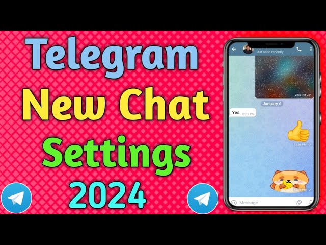 Telegram chat settings 2024 || Chat Settings in Telegram 2024