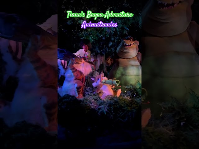 👀 AMAZING animatronics on Tiana’s Bayou Adventure opening June 28 at Magic Kingdom! #disneyworld 👀
