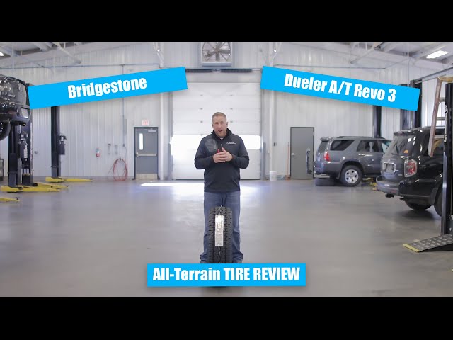 All-Terrain Tires: Bridgestone Dueler A/T Revo 3