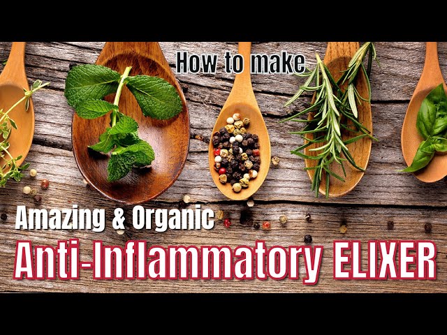 Organic Magic Elixer to Fight INFLAMATION and ILLNESS!!