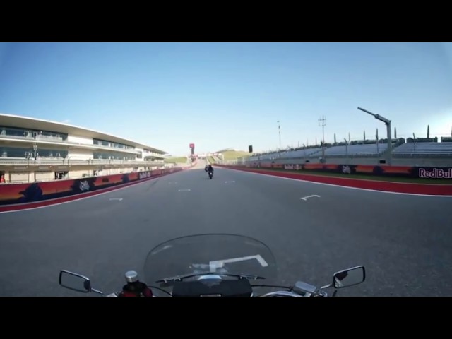 2017 MotoGP Parade Laps at Circuit of the Americas (COTA) - David Butler - 360 degree camera