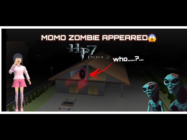 Momo Zombie Appeared 🧟‍♀️ on Mio's House Part2 😱 #sakuraschoolsimulator #sakurachannel #viral #ghost