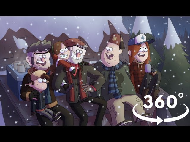 Happy New Year 2018 from Gravity Falls