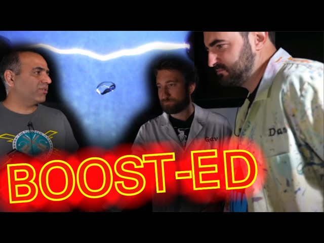 Slow Mo Guys n ElectroBOOMs Sparks: BOOST-ed!